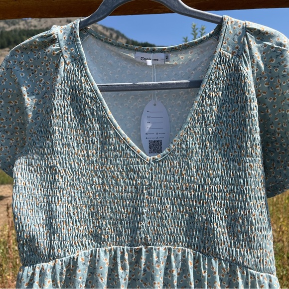 Coolmee Floral Maternity Dress - Picture 3 of 5